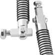 Load image into Gallery viewer, Bikers Choice 72-99 Big Twin &amp; XL Chrome Block Mount O Ring Footpeg Kit 1/2-20 Thread