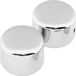 Load image into Gallery viewer, Bikers Choice 72-99 FL FLT FXWG Softail 88-94 Chrome Front Axle Cap Set