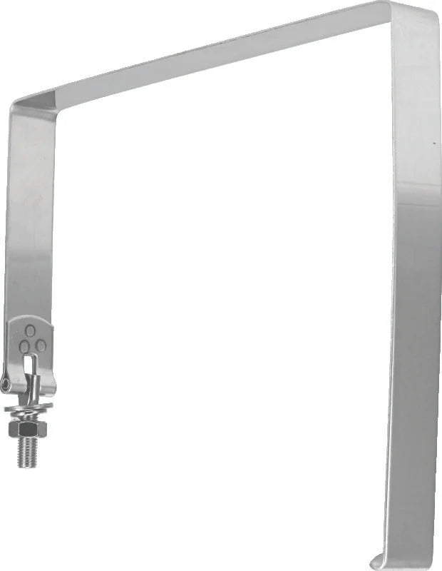 Bikers Choice 73-86 FX 82-98 XL Stainless Battery Hold Down Strap Replaces H-D 66383-70T - Detail View