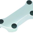 Load image into Gallery viewer, Bikers Choice 74-Up Chrome Handlebar Clamp Without Skirt Replaces H-D 56170-83T