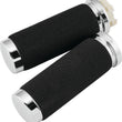 Load image into Gallery viewer, Bikers Choice 81-Up Big Twin &amp; XL With Dual Cable Black Cushion Grips With Sleeve Pr