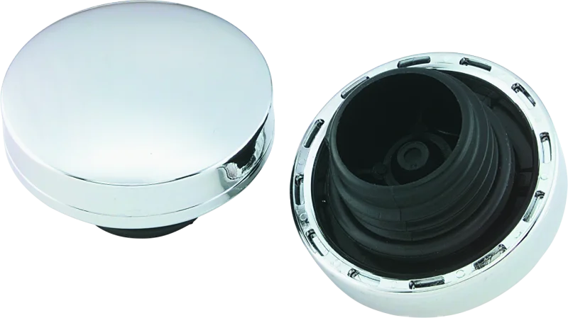 Bikers Choice 82-E96 Non-Vented High Top Gas Cap Left Side Fat Bob Screw In Type