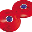 Load image into Gallery viewer, Bikers Choice 86-17 FLH FLT FLST Red Turn Signal Lens With Blue Dot Pr