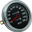Load image into Gallery viewer, Bikers Choice 91-95 Softail Black Face Speedo With Dome Lens 2240:60 Front Drive Cast Dash Only