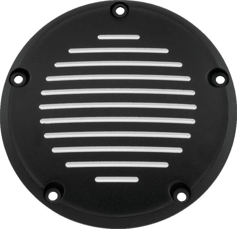 Bikers Choice 99-Up Big Twin Black 5 Hole Derby Cover