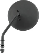 Load image into Gallery viewer, Bikers Choice Black 4 Inch Round Mirror Short Left Universal