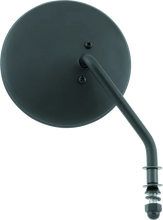 Load image into Gallery viewer, Bikers Choice Black 4 Inch Round Mirror Short Right Universal