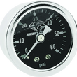 Load image into Gallery viewer, Bikers Choice Black Face Liquid Filled Oil Pressure Gauge 0-60 Psi 1/8 NPT