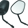 Load image into Gallery viewer, Bikers Choice Black Tapered Short Stem Mirrors Pr