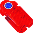Load image into Gallery viewer, Bikers Choice Blue Dot Taillight Lens 47-54 Tombstone Replaces H-D 68090-47