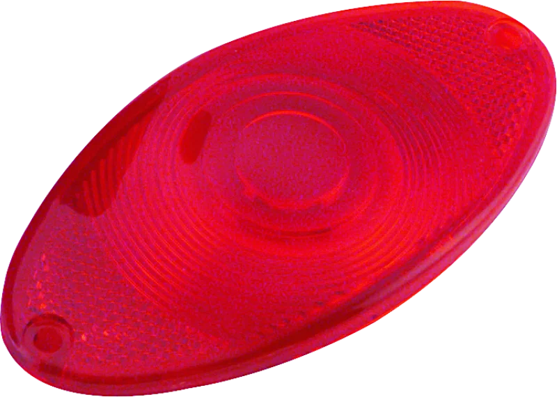 Bikers Choice Cat Eye Taillight Replacement Lens Red