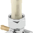 Load image into Gallery viewer, Bikers Choice Chrome 22MM Petcock With Screen Left Outlet Custom Universal