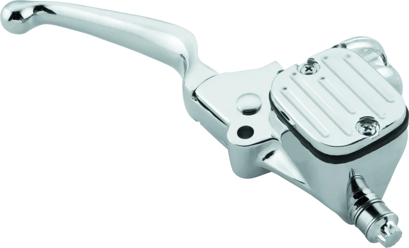Bikers Choice Chrome 96-07 FL 96-10 ST Dyna 96-03 XL 9/16 Bore Chopped Handlebar Master Cylinder