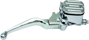 Bikers Choice Chrome 96-07 FL 96-10 ST Dyna 96-03 XL 9/16 Bore Chopped Handlebar Master Cylinder