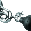 Load image into Gallery viewer, Bikers Choice Chrome Bugle Horn Universal Custom