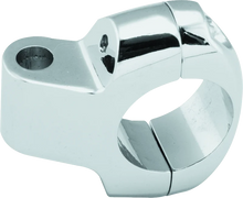 Load image into Gallery viewer, Bikers Choice Chrome Custom Mirror Clamp For 1 Inch Bar Universal