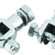 Load image into Gallery viewer, Bikers Choice L72-98 BT &amp; XL Chrome Footpeg Clevis With Hardware 1/2-20 Male Peg Pr