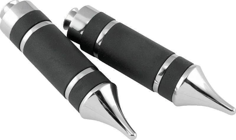 Bikers Choice Chrome Gladiator Replacement Toe Pegs Pr