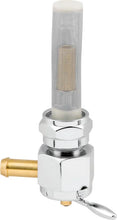 Load image into Gallery viewer, Bikers Choice Chrome Hex Petcock 22MM Left Outlet