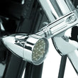 Load image into Gallery viewer, Bikers Choice Chrome Mini LED Turn Signals W/ 41 MM Clamp Universal Custom Pr - Side View