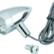 Load image into Gallery viewer, Bikers Choice Chrome Mini Turn Signal Amber Universal Custom