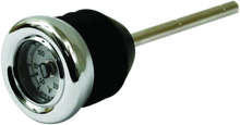 Load image into Gallery viewer, Bikers Choice Chrome Oil Tank Temperature Gauge Replaces 62845-00 00-17 Softails 2 7/8 Long
