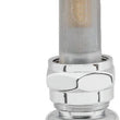 Load image into Gallery viewer, Bikers Choice Chrome Round Petcock 22MM Down Outlet