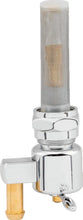 Load image into Gallery viewer, Bikers Choice Chrome Round Petcock 22MM Down Outlet