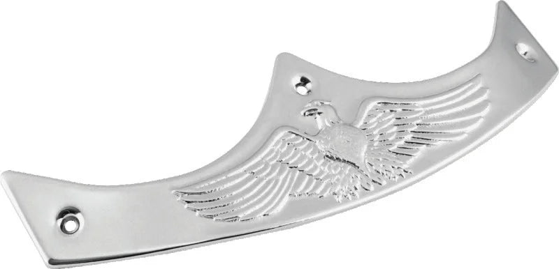 Bikers Choice FL Custom 8 Inch Chrome Eagle Fender Tip Fender Tip
