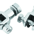 Load image into Gallery viewer, Bikers Choice L72-98 BT &amp; XL Chrome Footpeg Clevis With Hardware 1/2-20 Male Peg Pr