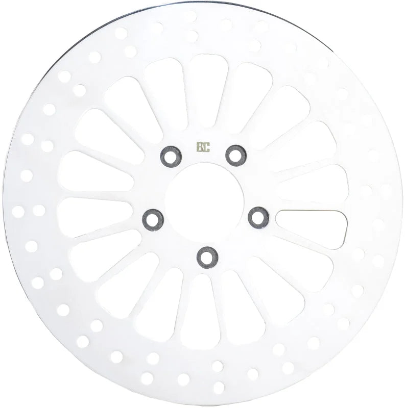 Bikers Choice Low and Slow 11.8 Inch Front Brake Rotor Polished - Detail View