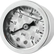 Load image into Gallery viewer, Bikers Choice Metallic Face Oil Pressure Gauge 0-60 Psi 1/8 NPT
