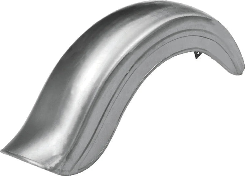 Bikers Choice Raw Fatbob Rear Fender Left Chain Cut Big Twin Custom