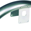 Load image into Gallery viewer, Bikers Choice 73-20 XL 73-86 FX 82-94 FXR Raw Narrow Front Fender Chrome Bracket for 21in Wheel