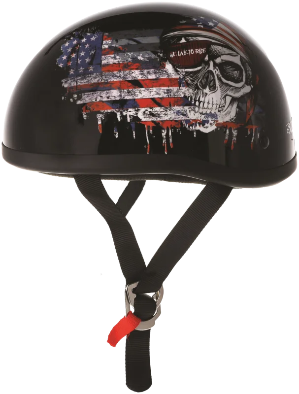 Bikers Choice Skid Lids Live To Ride Original Helmet - XL - Main Product View