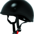 Load image into Gallery viewer, Bikers Choice Skid Lids Original Helmet Black - XL - Side View