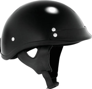 Bikers Choice Skid Lids Traditional Helmet Black - XS - Main Product View