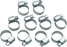 Load image into Gallery viewer, Bikers Choice Stainless Steel Mini Clamp 10 Pk - Side View