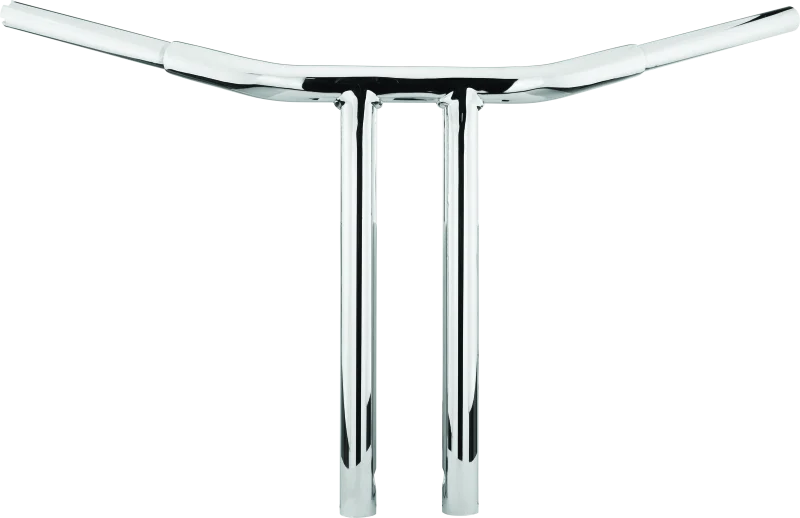 Bikers Choice Throttle By Wire Chrome 14 Inch Straight T-bar Handlebar Custom
