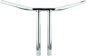 Bikers Choice Throttle By Wire Chrome 14 Inch Straight T-bar Handlebar Custom