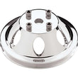 Load image into Gallery viewer, Billet Specialties 1 GRV WP Pulley For LWP Polished fits SBC / BBC