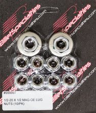 Load image into Gallery viewer, Billet Specialties 1/2-20 X 1/2 Mag Lug Nuts (10/PK)