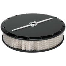 Load image into Gallery viewer, Billet Specialties 14in Air Cleaner Strmlne Black