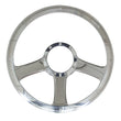 Load image into Gallery viewer, Billet Specialties 14in Anthem Steering Wheel Half Wrap