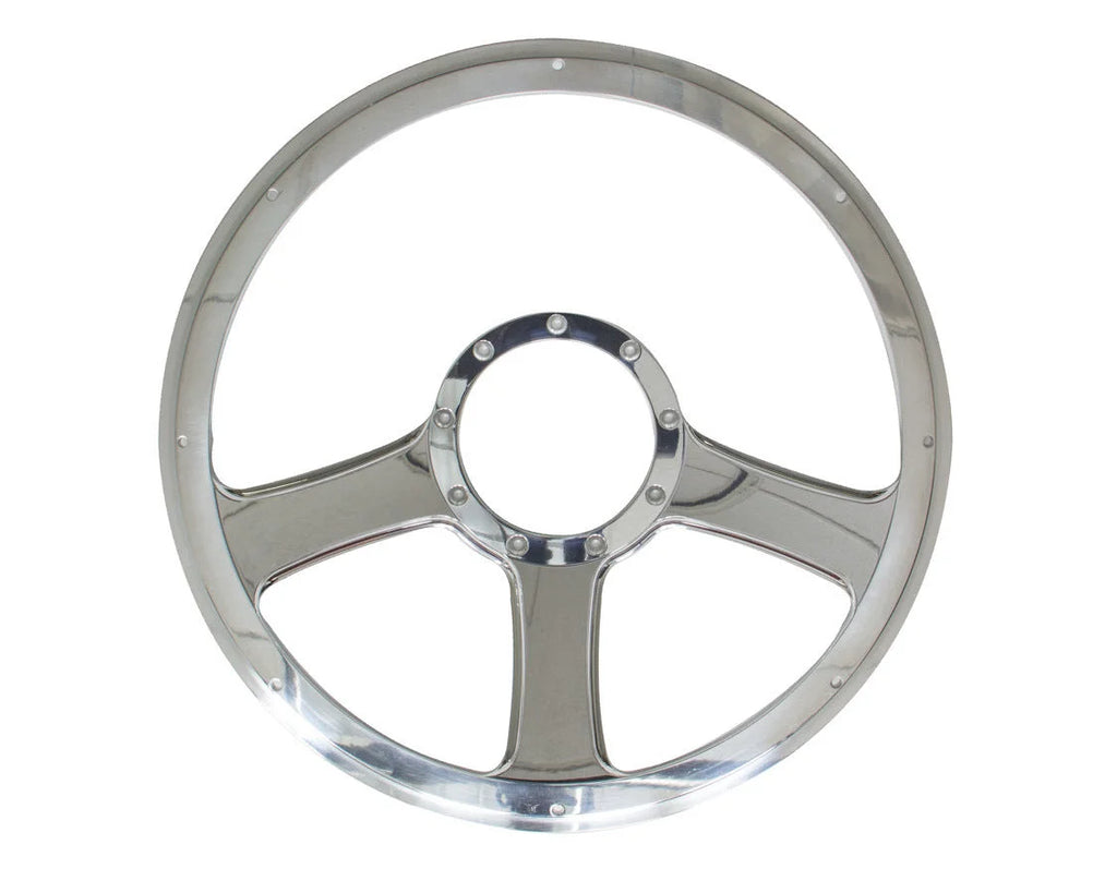 Billet Specialties 14in Anthem Steering Wheel Half Wrap