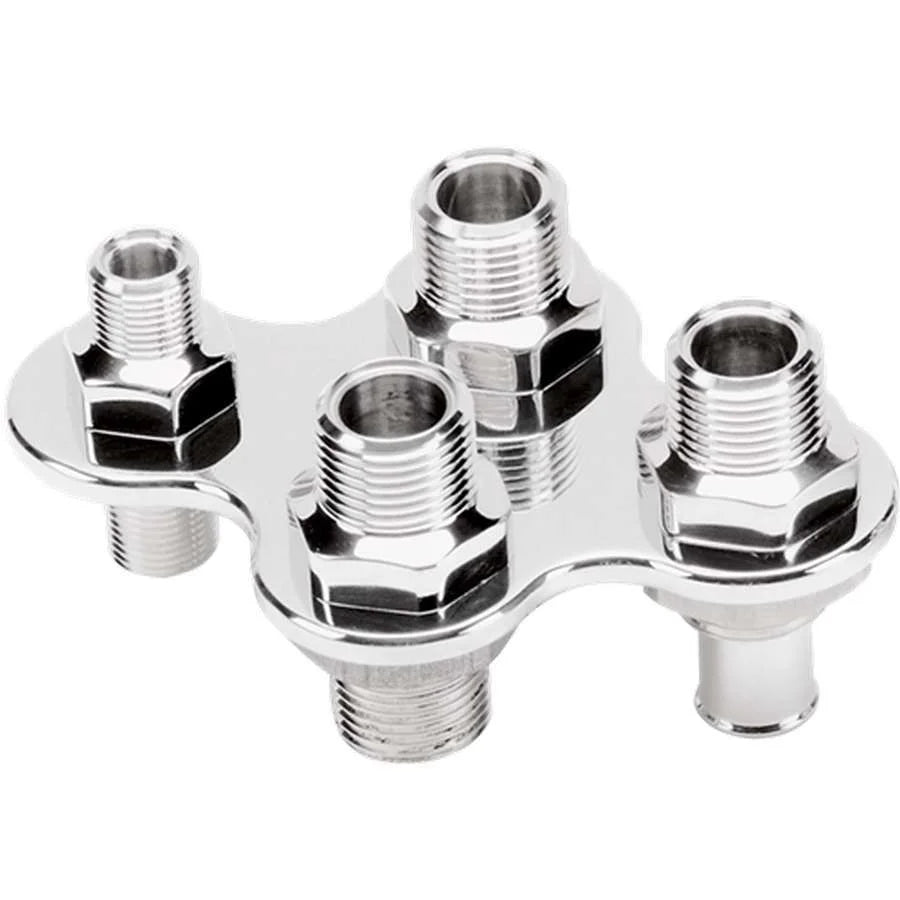 Billet Specialties A/C & Heat Bulkhead Push-On 4 Port – CI Motorsports
