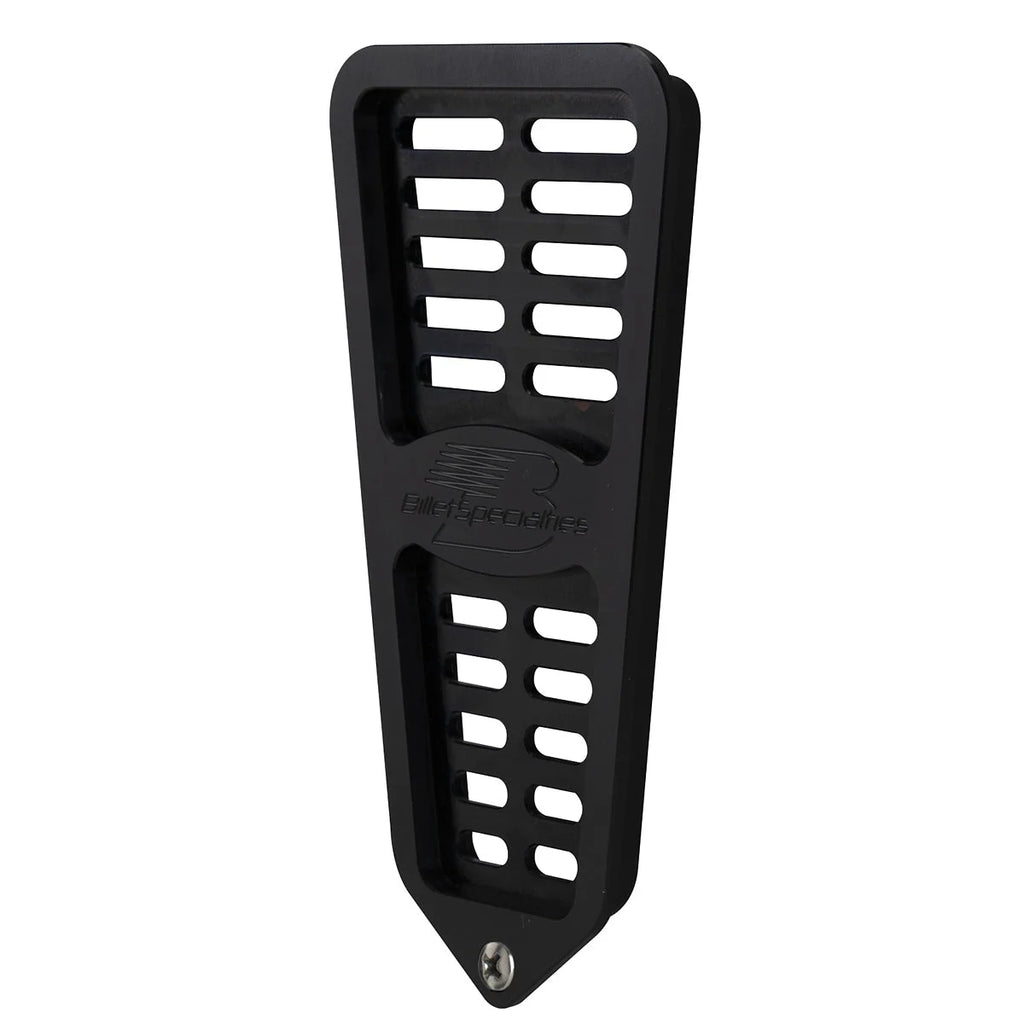 Billet Specialties Billet Door Jamb Vent Black Pair fits GM