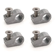 Load image into Gallery viewer, Billet Specialties Billet Line Clamps 1/2in 4pcs