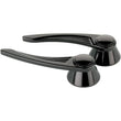 Load image into Gallery viewer, Billet Specialties Black Door Handles Ball Milled fits 1949-Up GM / Ford