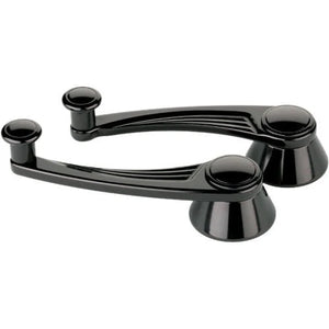 Billet Specialties Black Window Crank Ball Milled fits 1949-Up GM / Ford
